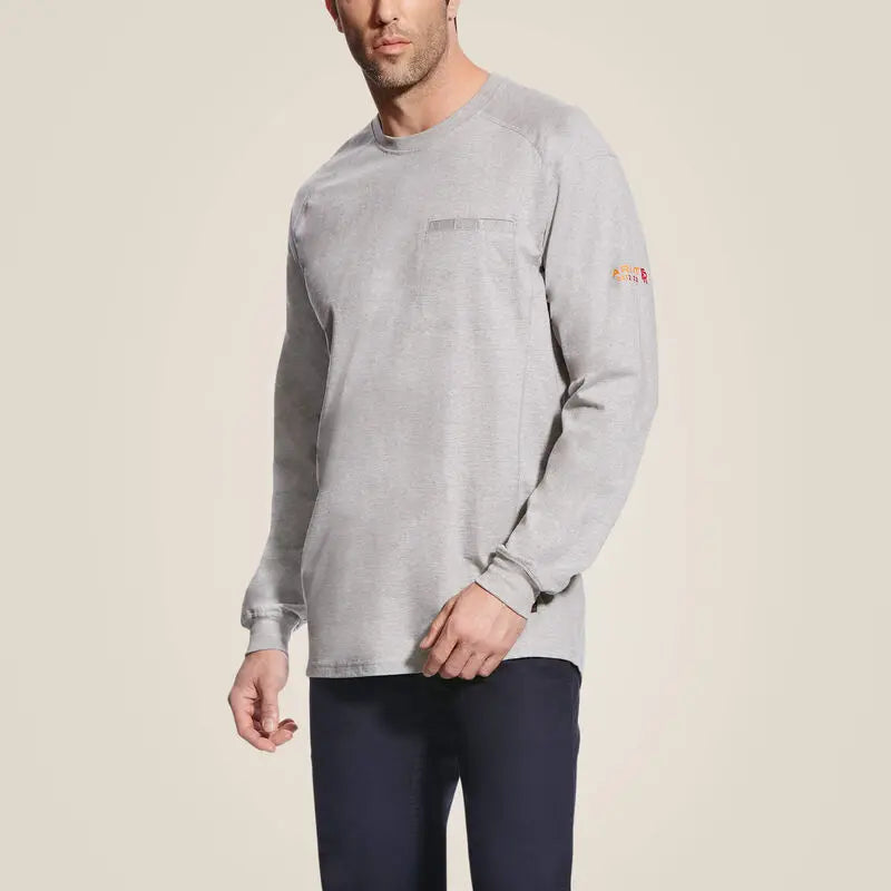 ARIAT - FR AIR CREW LONG SLEEVE T-SHIRT Becker Safety and Supply