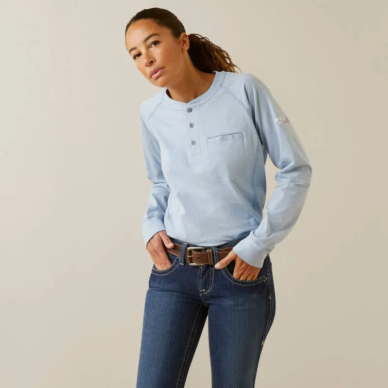 ARIAT WOMENS FR AIR HENLEY Becker Safety and Supply