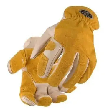 BLACK STALLION - Cowhide Palm Drivers Glove with Reinforced Palm-L Becker Safety and Supply