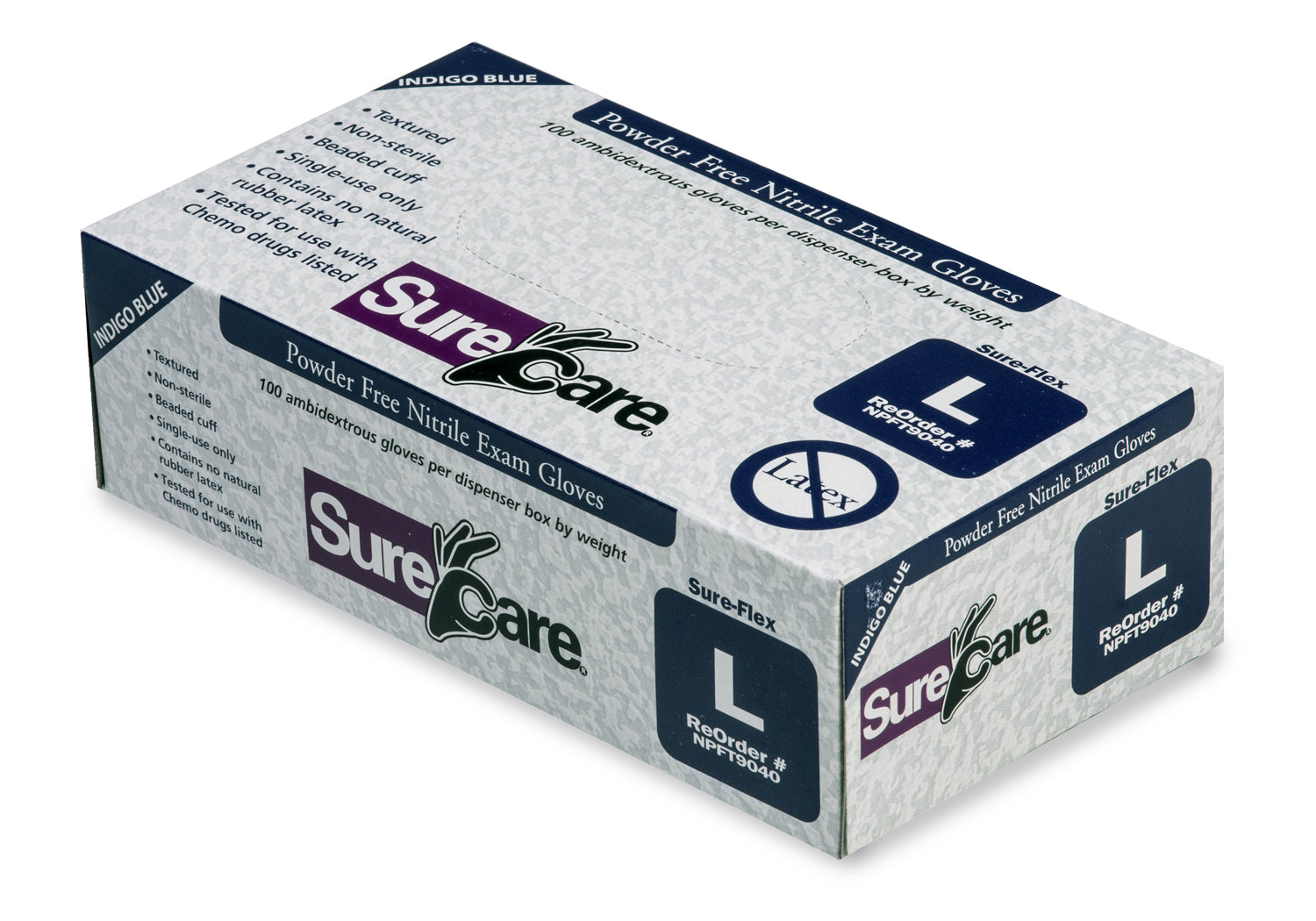 IMS - Glove Rubber EX-AM Ntrl PF Large - Becker Safety and Supply