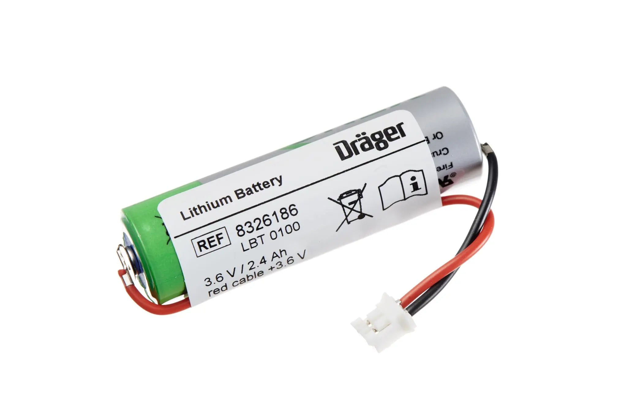 DRAEGER-Lithium-Alkaline-Battery-3V-Replacement-battery-for-PAC Becker Safety and Supply