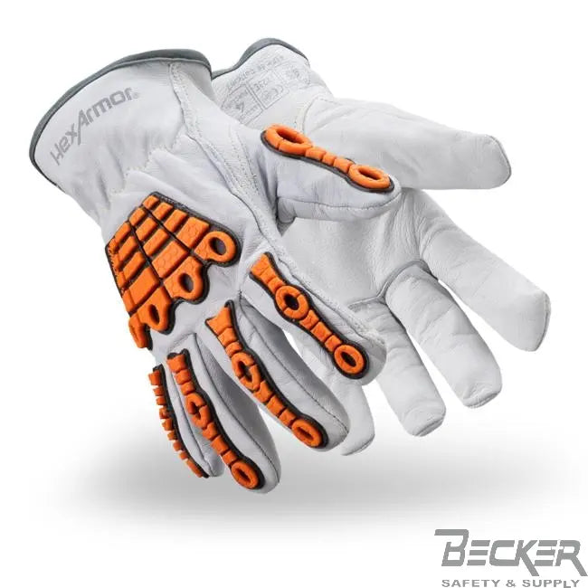 HEXARMOR - Chrome SLT Leather with Impact - 360 DEGREE CUT A5 Becker Safety and Supply
