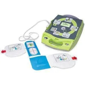 ZOLL - Fully Automatic AED Plus with AED Cover - PlusRX Medical Prescription - CPR-D-padz® Electrode, pack of 10 CR123a batteries - Carry Case - Becker Safety and Supply