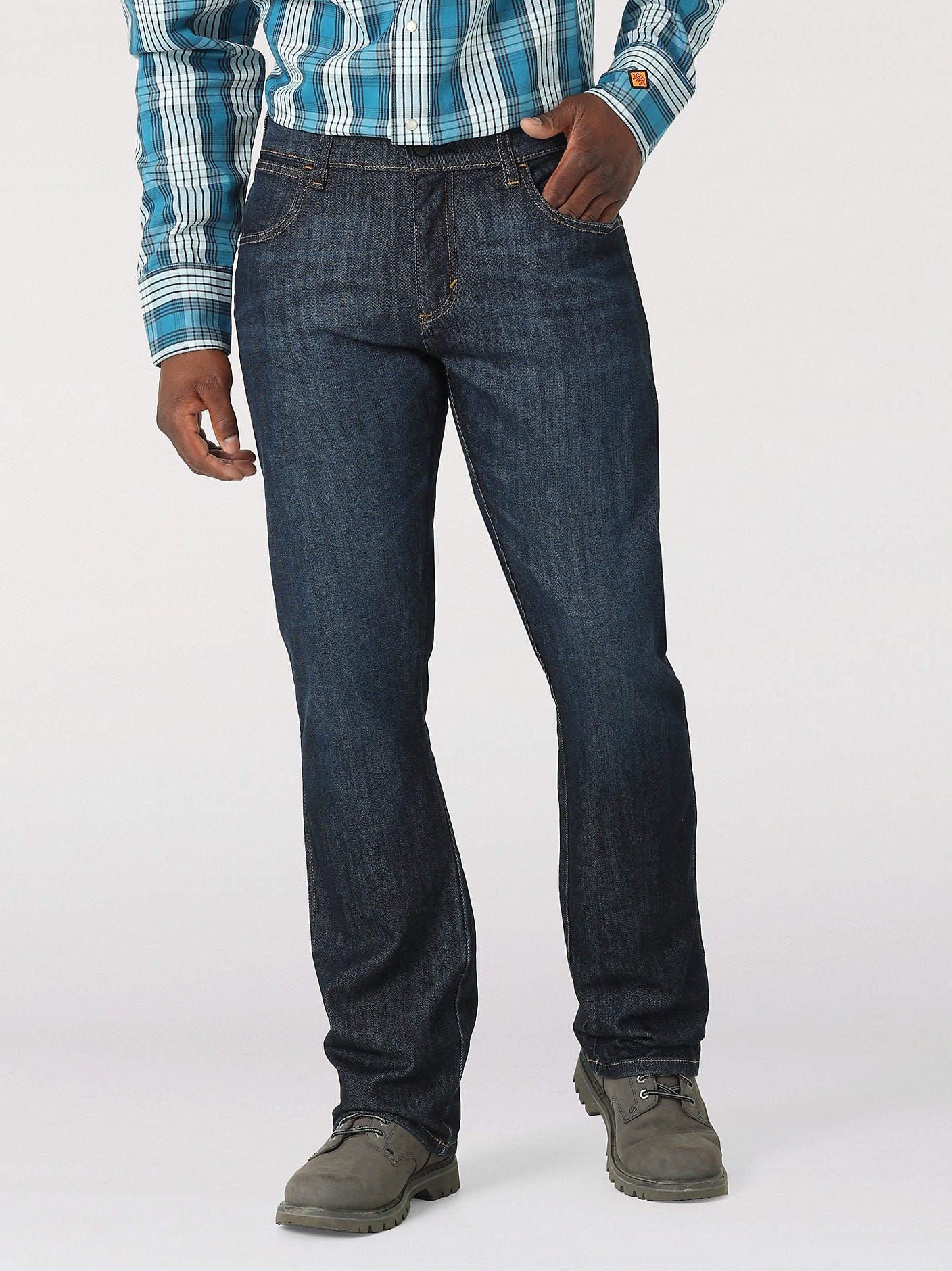 WRANGLER -  FR Retro Slim Boot FR 5-Pocket Jean, Memphis