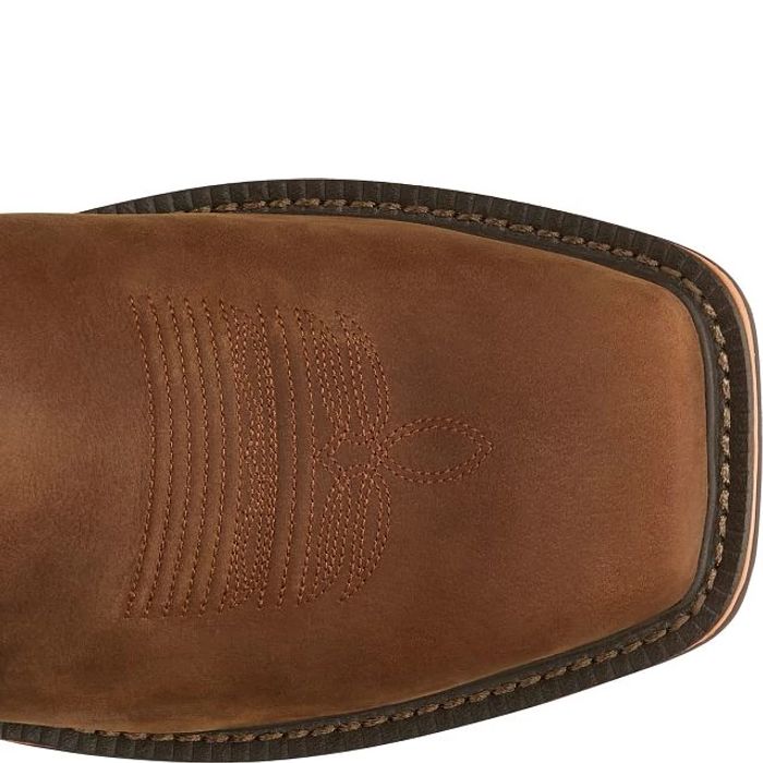JUSTIN BOOTS-RESISTOR 11" WATERPROOF NANO COMPOSITE TOE WORK BOOT-10.5D - Becker Safety and Supply