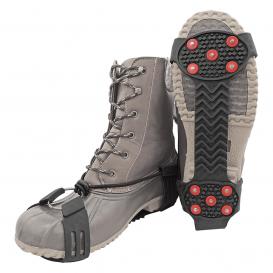 GLOBAL GLOVE - Ice Gripster Treads Adjustable Anti-Slip Traction Cleats with Carbon Steel Studs -L - Becker Safety and Supply