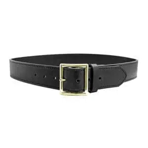HERO'S PRIDE - AIRTEK DELUXE GARRISON DUTY BELT, SMOOTH, GOLD BUCKLE
SIZE: - Becker Safety and Supply