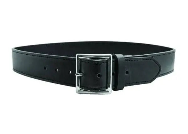 HERO'S PRIDE - AIRTEK DELUXE GARRISON DUTY BELT, SMOOTH, NICKEL BUCKLE
-100% LEATHER
-SCRATCH RESISTANT 
SIZE: - Becker Safety and Supply