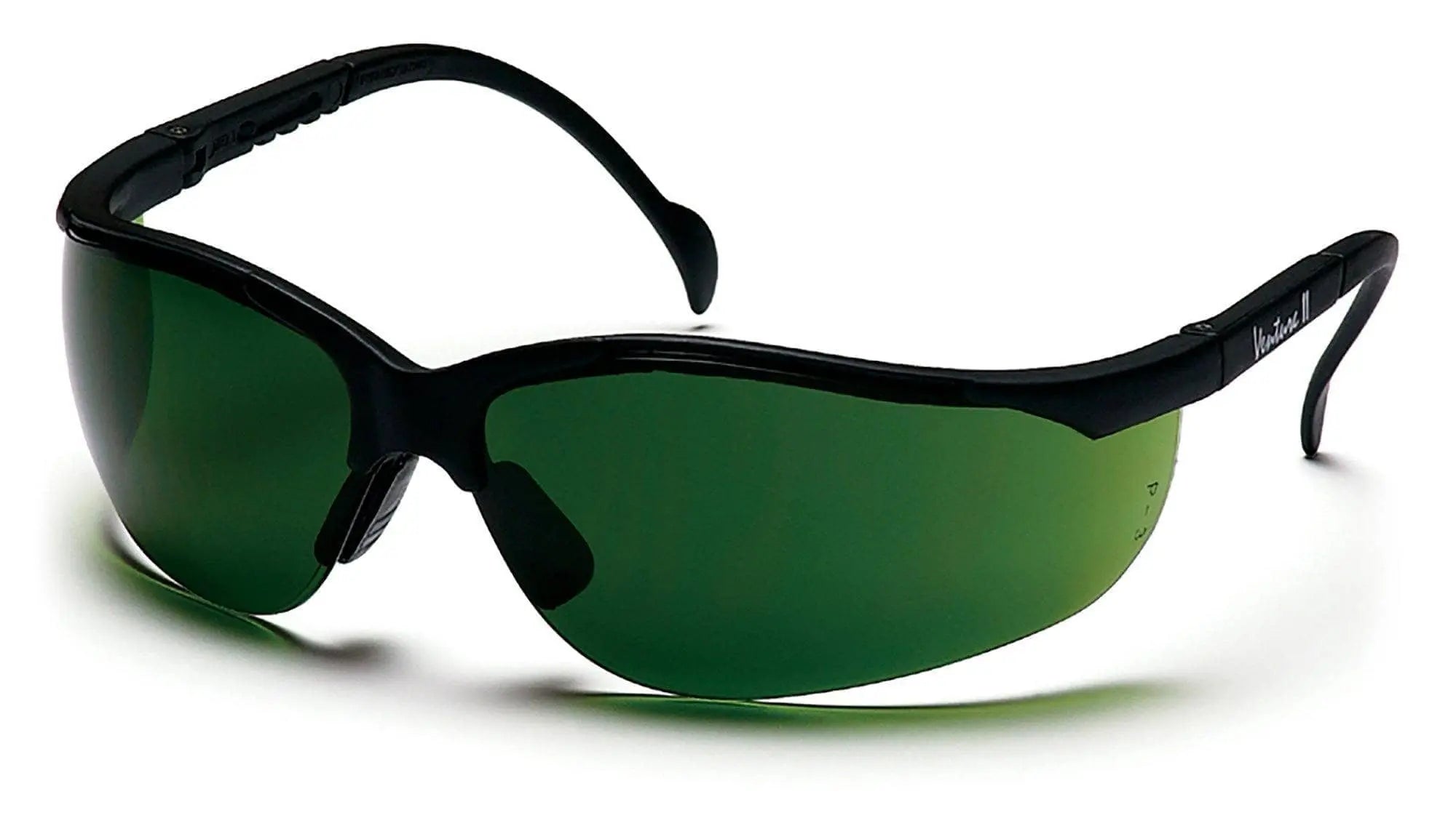 PYRAMEX - Venture II 3.0 IR Filter Safety Glasses, Black - Becker Safety and Supply