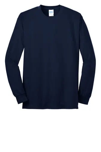 Port & Company - Core Blend Long Sleeve Tee, Safety Orange  Becker Safety and Supply