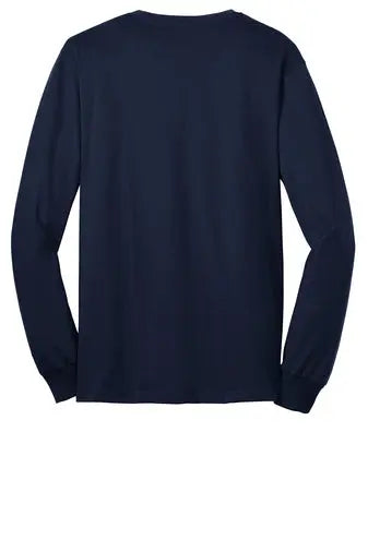 Port & Company - Core Blend Long Sleeve Tee, Safety Orange  Becker Safety and Supply