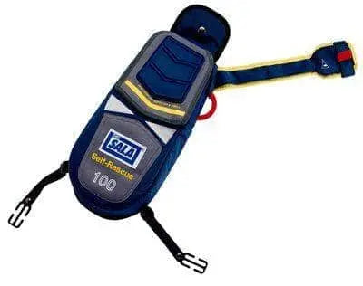 DBI/SALA - Self-Rescue Device - 100' Detachable Self-Rescue System - Self Contained Nylon Pack w/ Molded Padding - Becker Safety and Supply