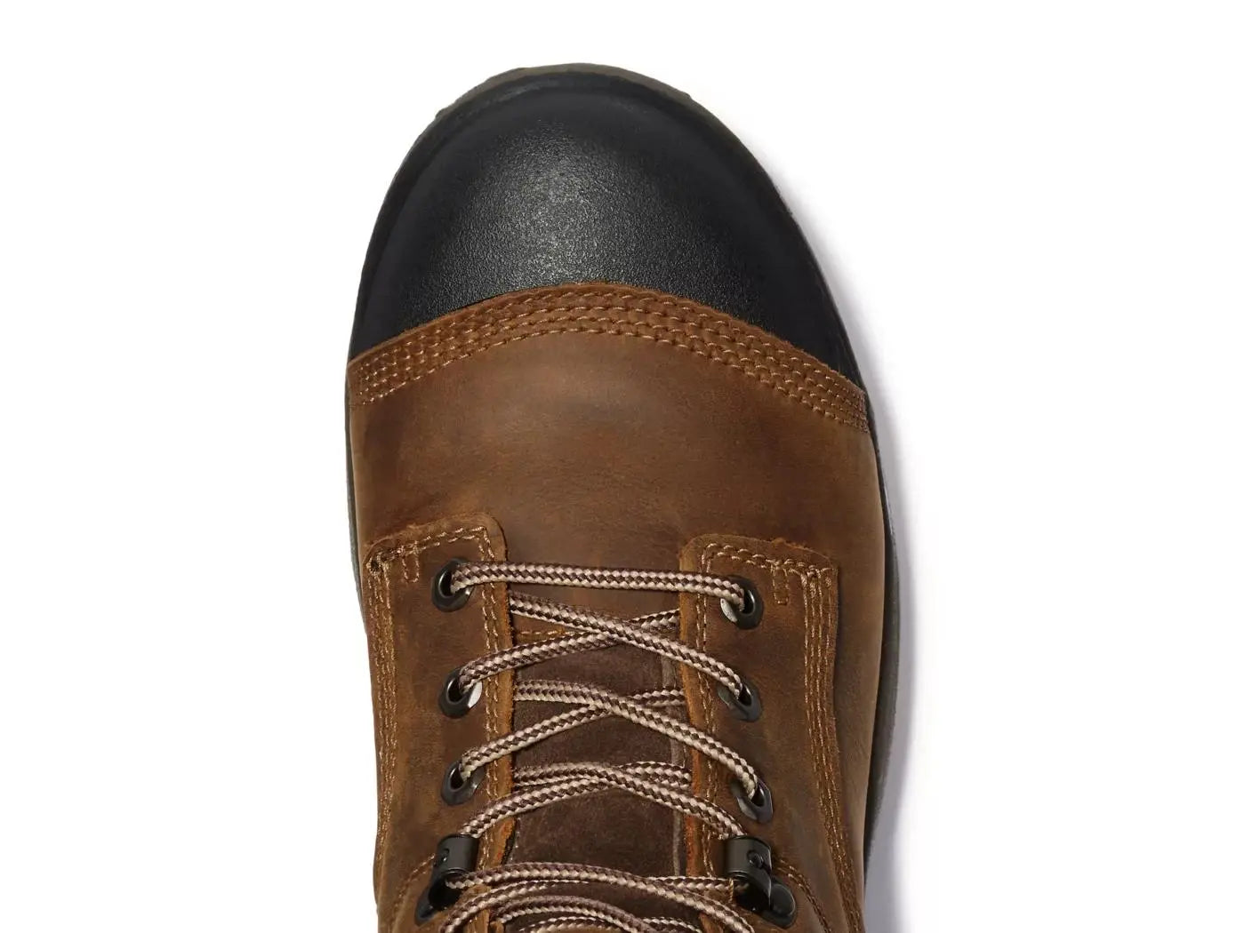 TIMBERLAND PRO - Men's Helix HD 6" Composite toe Work Boot, Distressed Brown - Becker Safety and Supply