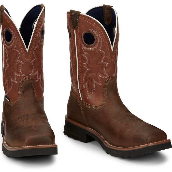 TONY LAMA - FIREBALL 11" COMPOSITE TOE WATERPROOF WORK BOOT - Becker Safety and Supply