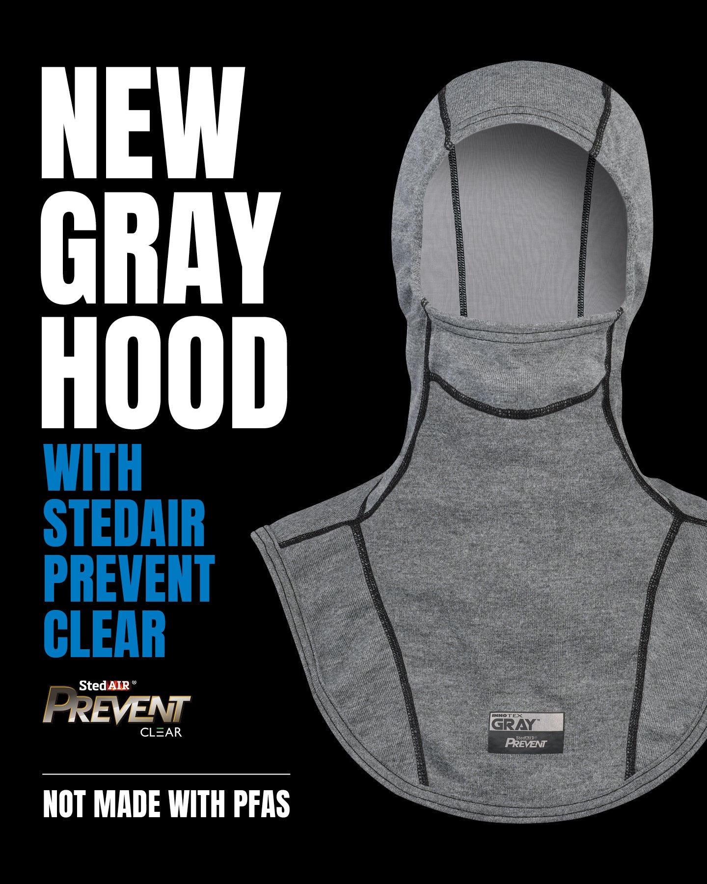 INNOTEX - Prevent Clear Hood (Gray)